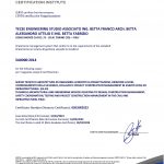 Certificate - TECS ENGINEERING_Aggiornato-IT-SA 8000